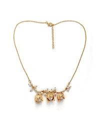 flower pearl necklace